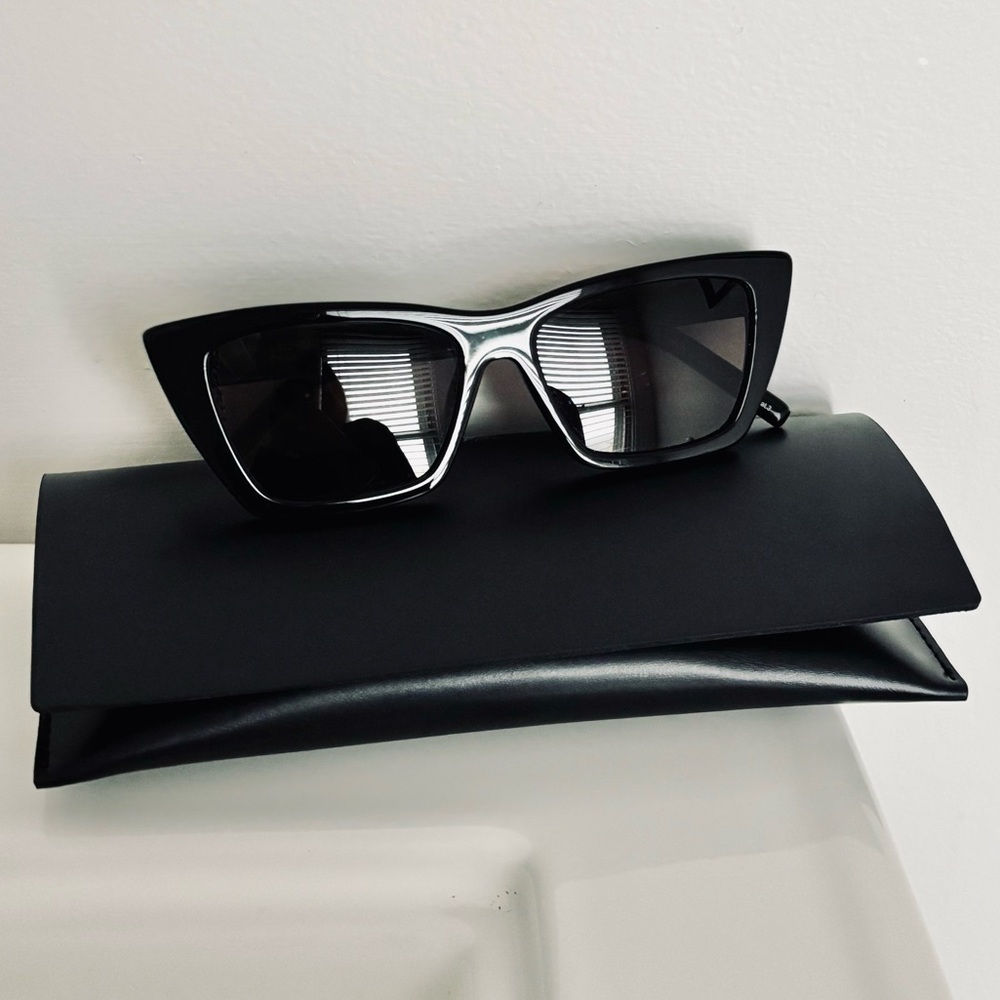 Saint Laurent MICA SL 276 cateye sunglasses with case